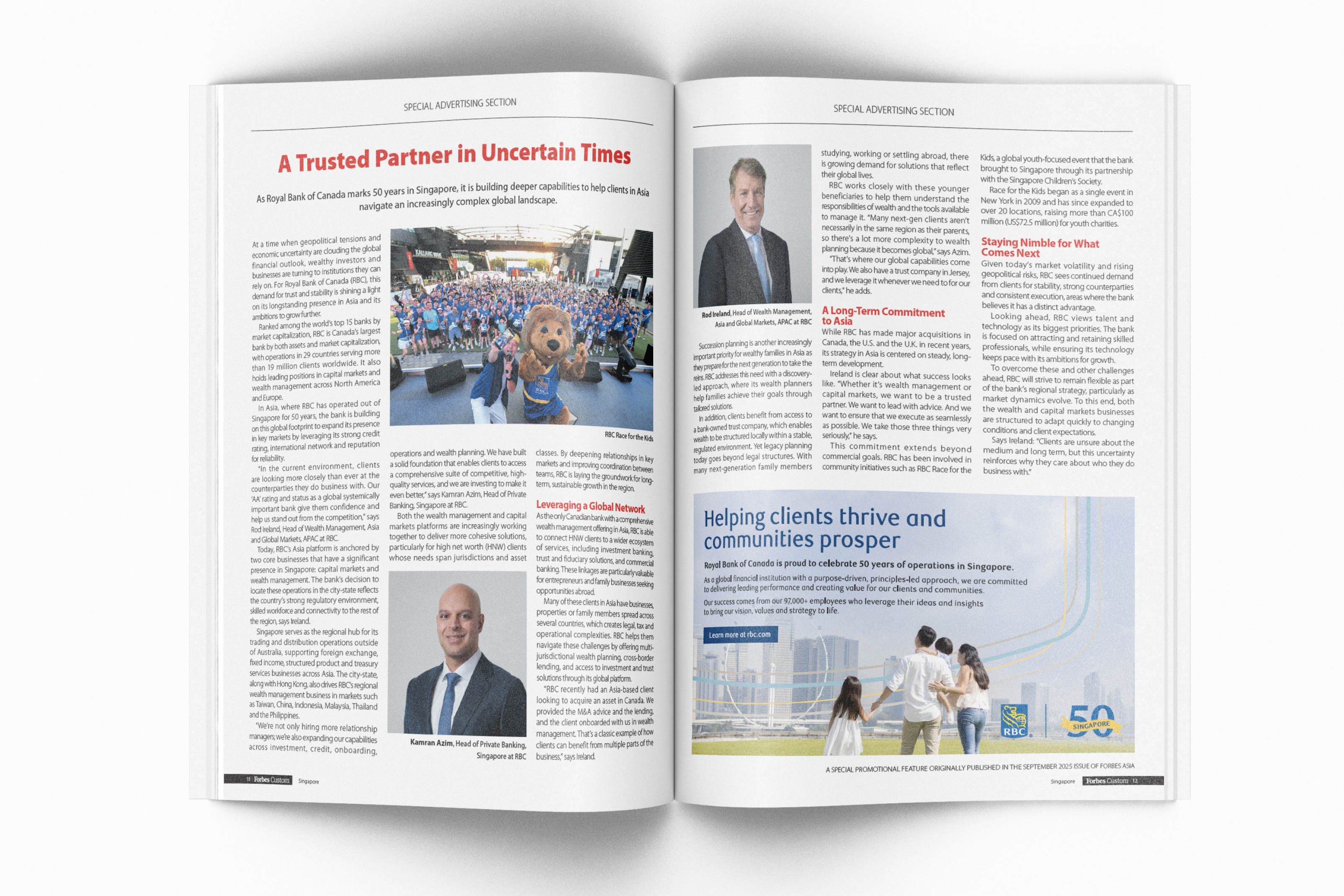 RBC Singapore 50th Anniversary Celebration - RBC Wealth Management - Asia