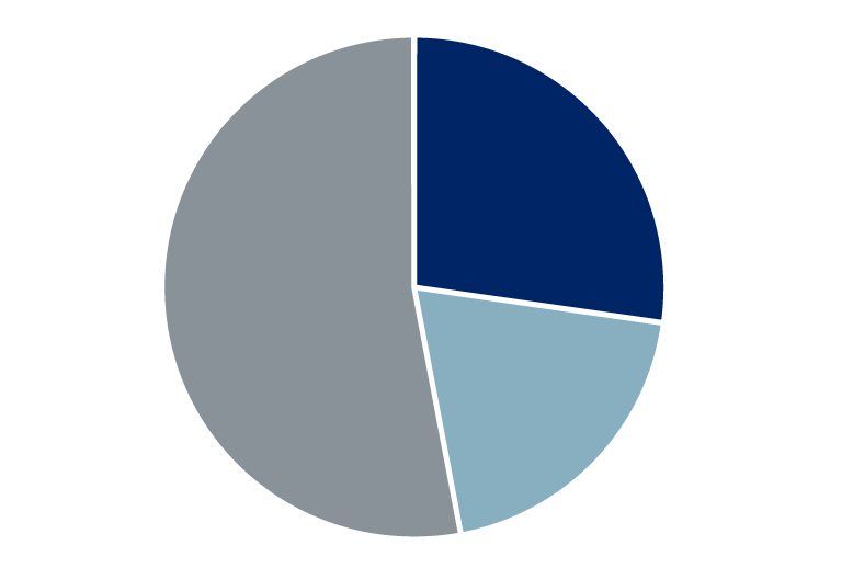 Percentage contribution to S&P 500 gains since the low on Mar. 23, 2020 chart