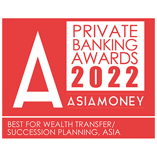 Best for Wealth Transfer/Succession Planning - Asiamoney Private Banking Awards 2022 - Logo