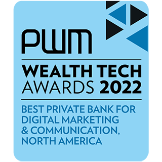 Best Private Bank for Digital Marketing and Communication - PWM Wealth Tech Awards 2022 - Logo