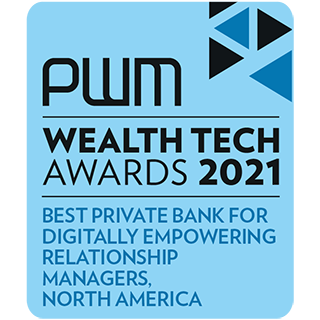 Best Private Bank, Digitally Empowering Relationship Managers - PWM Wealth Tech Awards 2021 - Logo