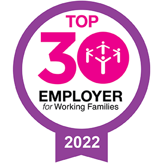 Top 30 Family-friendly Employer for Working Families - Top Employers for Working Families - Logo