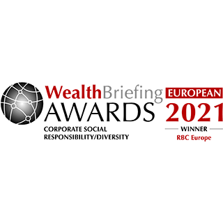 Best in Corporate Social Responsibility and Diversity - WealthBriefing European Awards 2021 - Logo