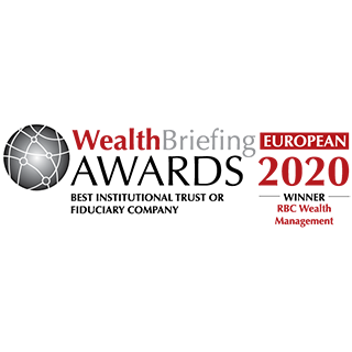 Best Institutional Trust or Fiduciary Company - WealthBriefing European Awards 2020 - Logo