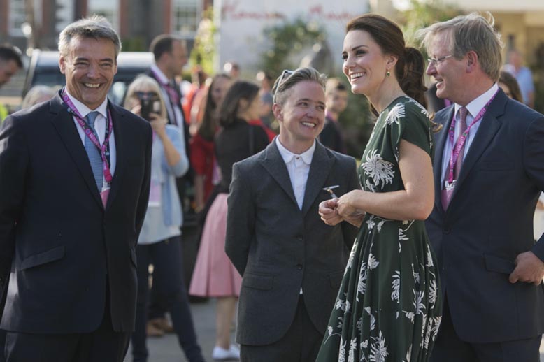 Duchess at Chelsea Flower Show in page