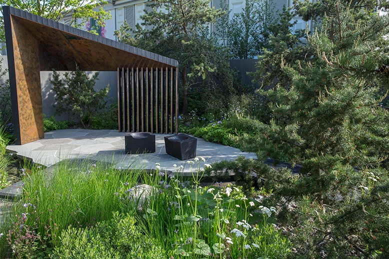 rbc chelsea flower show garden in page