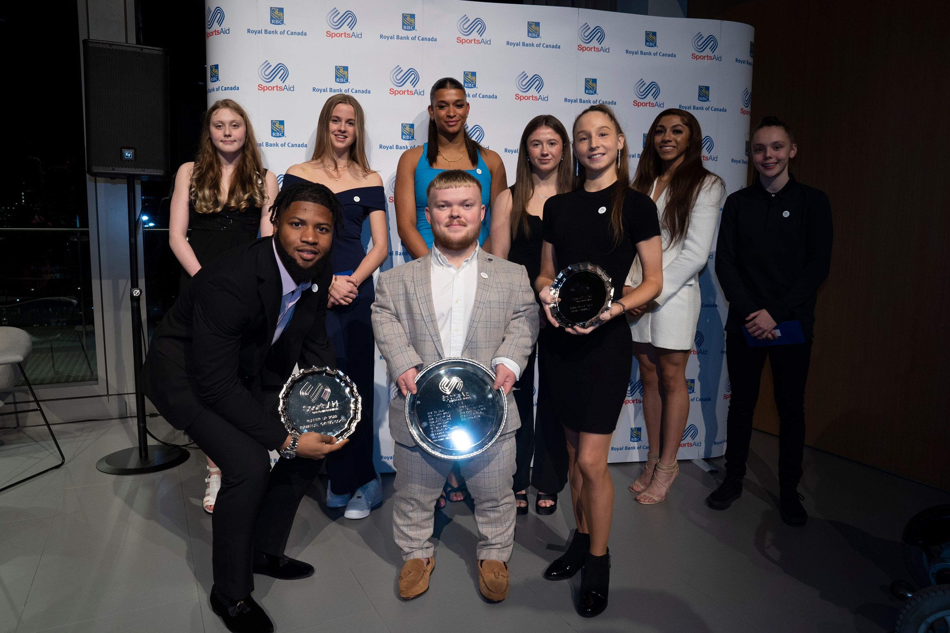 Photo of SportsAid winners