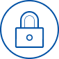 Icon for privacy - image of a lock