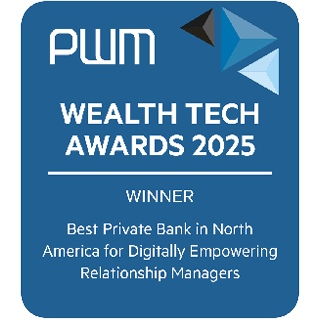 Best Private Bank, Digitally Empowering Relationship Managers award logo