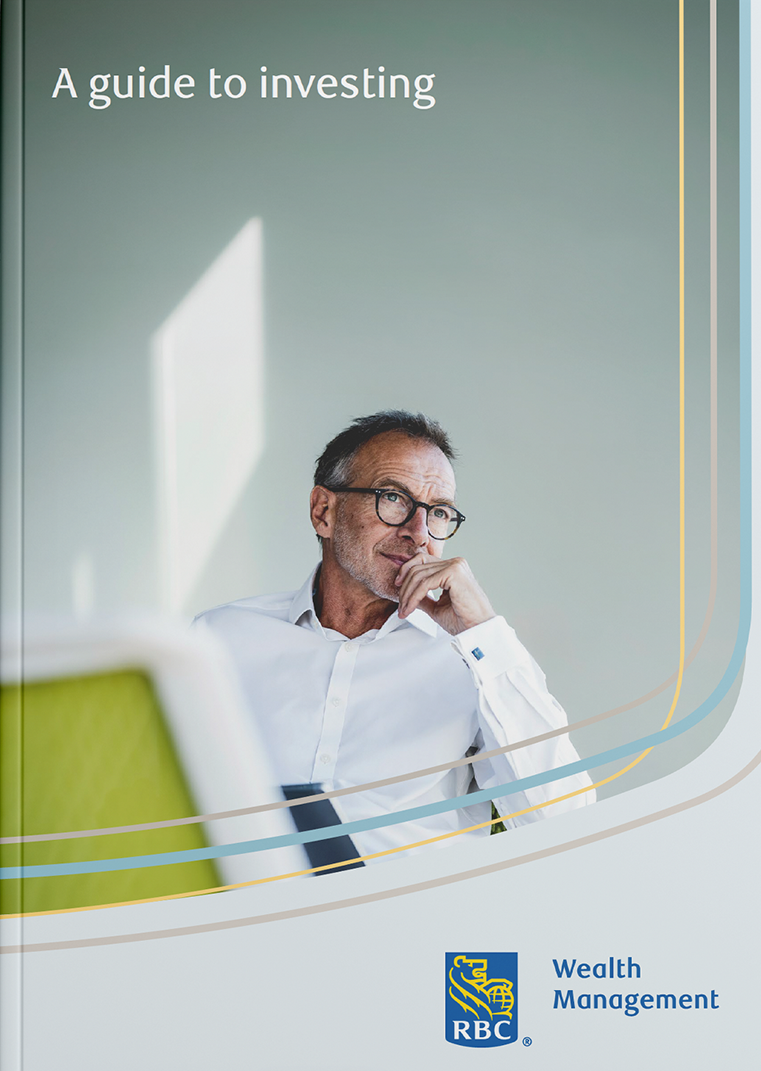 guide to investing brochure with no background
