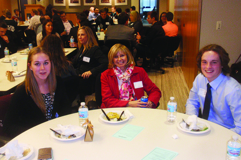 mentors and students meet at RBC in page