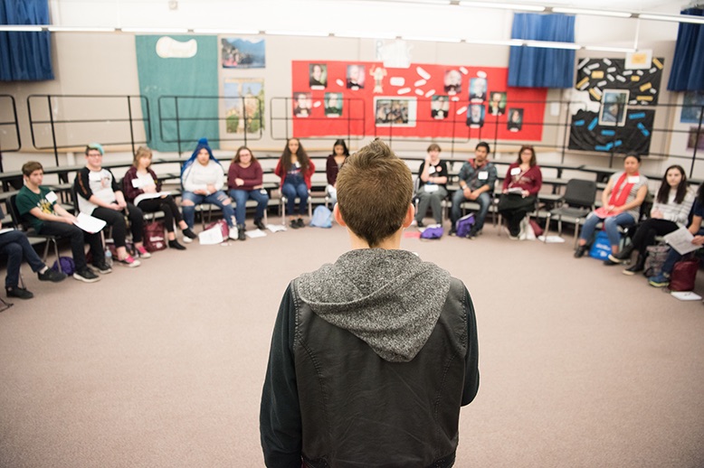 student participants at the cherry creek diversity conference