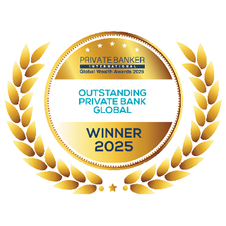 Outstanding Private Bank - Global, Private Banker International Global Wealth Awards 2025